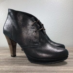 Paul Green Heeled Platform Boots sz 8.5